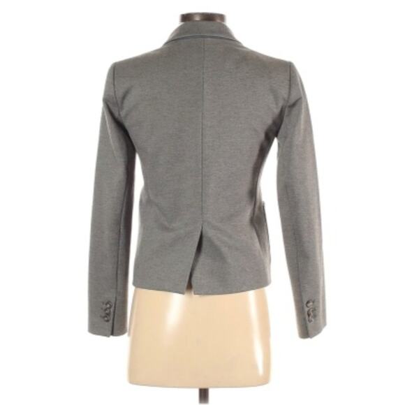 GAP Women's The Academy Blazer Gray Size 0 Petite - Picture 2 of 9